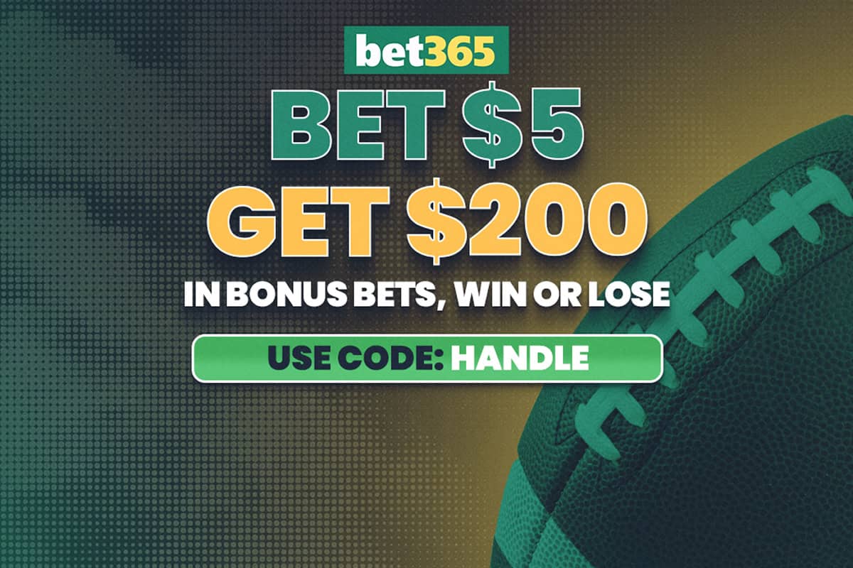 bet365 Bonus Code HANDLE Unlocks $200 NFL Betting Promo for Seahawks vs. Cardinals bet365 Bonus Code HANDLE: $200 NFL Betting Promo for Seahawks vs. Cardinals