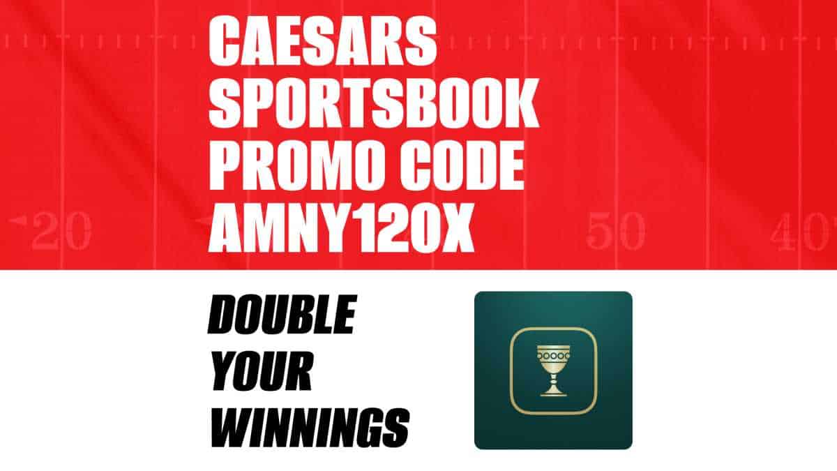 Caesars Sportsbook Promo Code AMNY120X: Claim 20 Profit Boosts for CFB, NBA + NFL | amNewYork