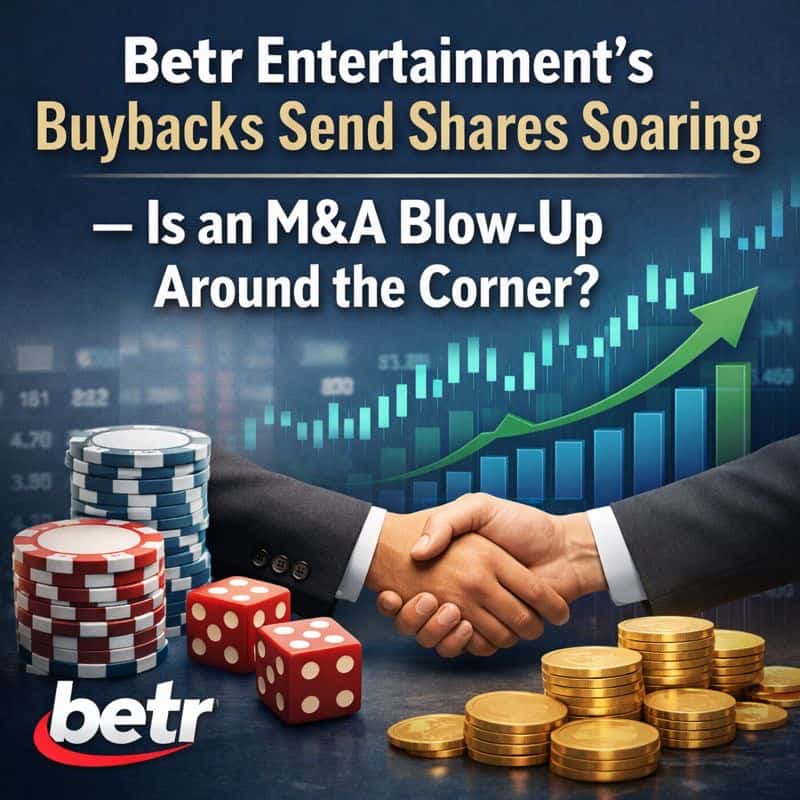 Betr Entertainment’s Buybacks Send Shares Soaring — Is an M&A Blow‑Up Around the Corner?