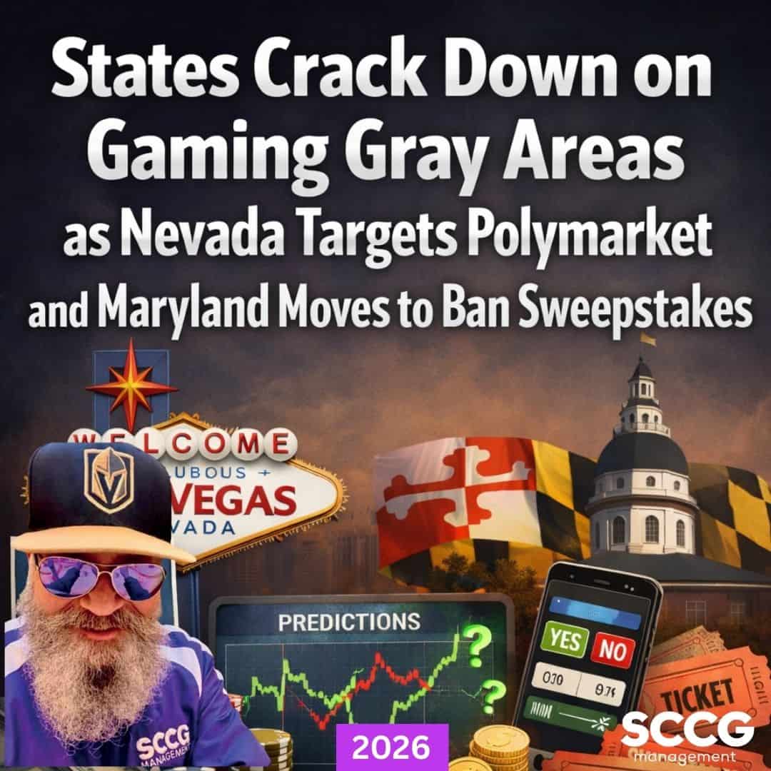 States Crack Down on Gaming Gray Areas as Nevada Targets Polymarket and Maryland Moves to Ban Sweepstakes