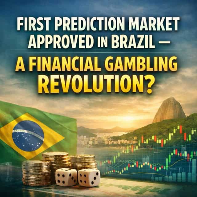First Prediction Market Approved in Brazil — A Financial Gambling Revolution?