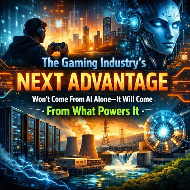 The Gaming Industry’s Next Advantage  Won’t Come From AI Alone—It Will Come  From What Powers It 