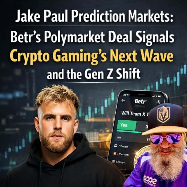 Jake Paul Prediction Markets: Betr’s Polymarket Deal Signals Crypto Gaming’s Next Wave and the Gen Z Shift