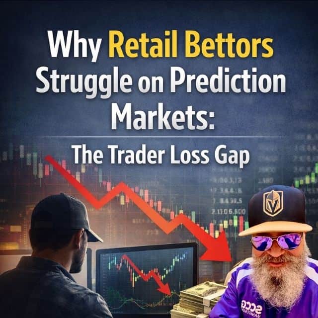Why Retail Bettors Struggle on Prediction Markets: The Trader Loss Gap