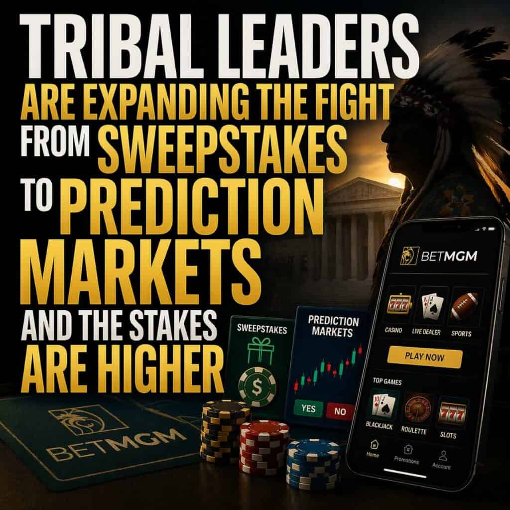 Tribal Leaders Are Expanding the Fight From Sweepstakes to Prediction Markets