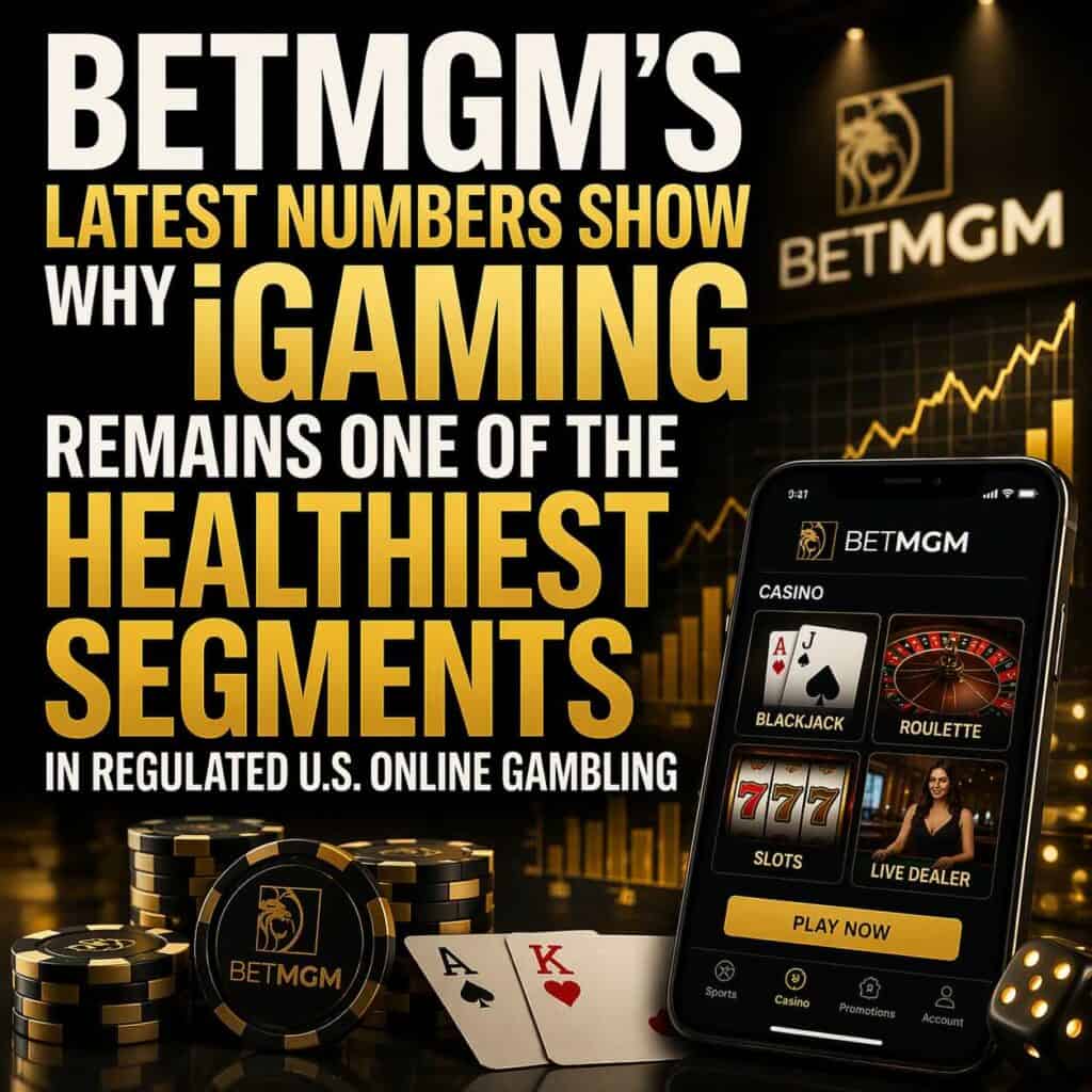 BetMGM’s Latest Numbers Show Why iGaming Remains One of the Healthiest Segments in Regulated U.S. Online Gambling