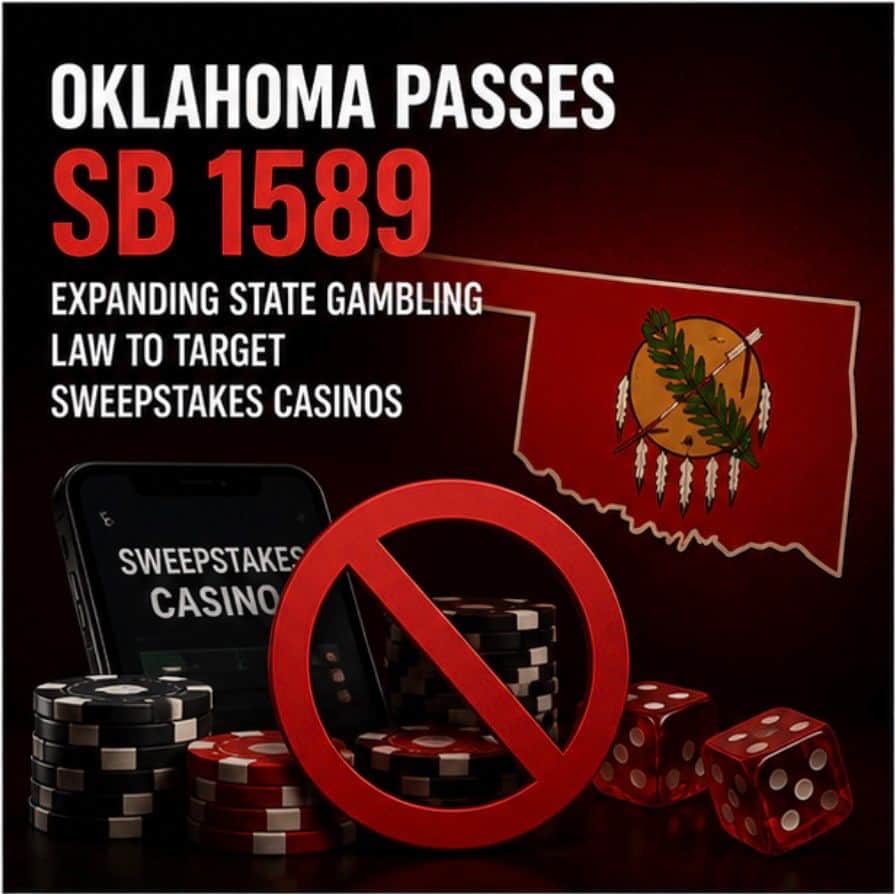 Oklahoma’s SB 1589 and the Accelerating Tribal-State Tension Driving a National Sweepstakes Casino Crackdown