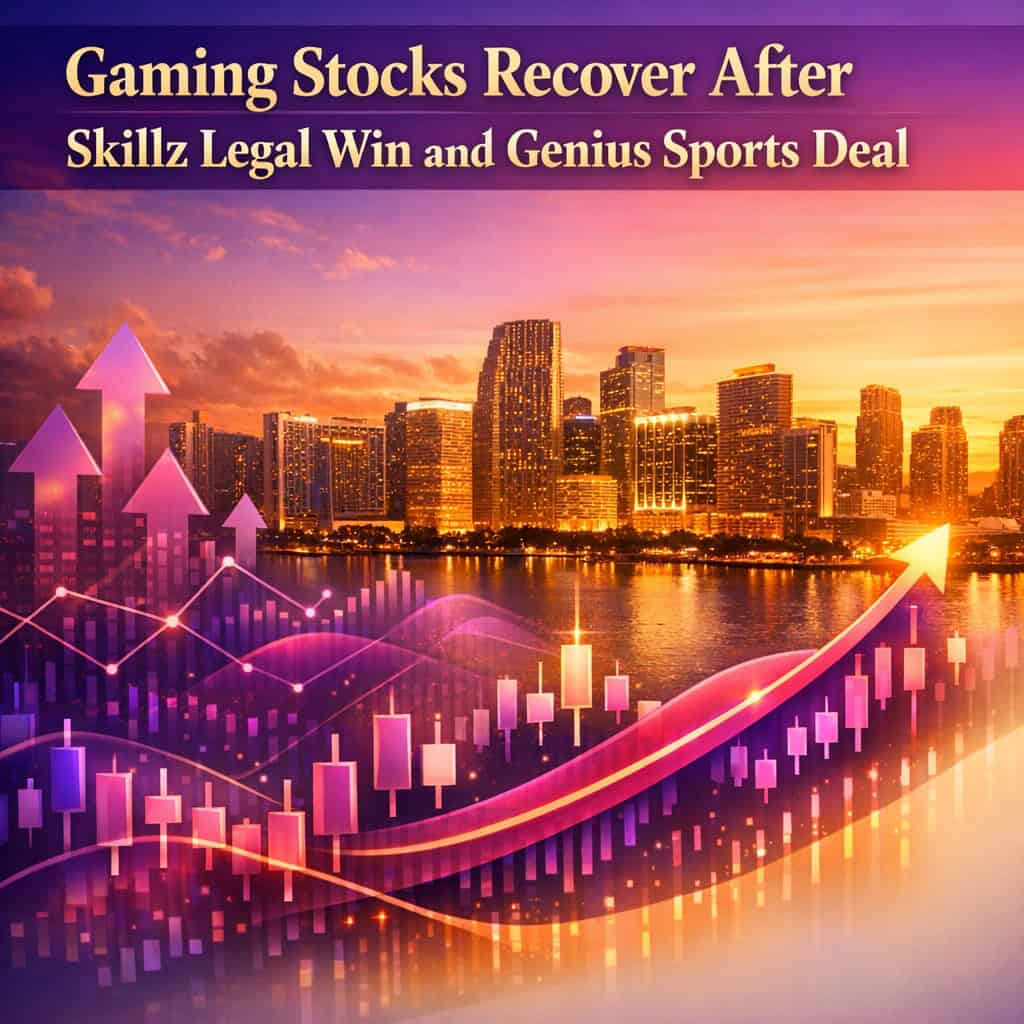 Gaming Stocks Recover After Skillz Legal Win and Genius Sports Deal