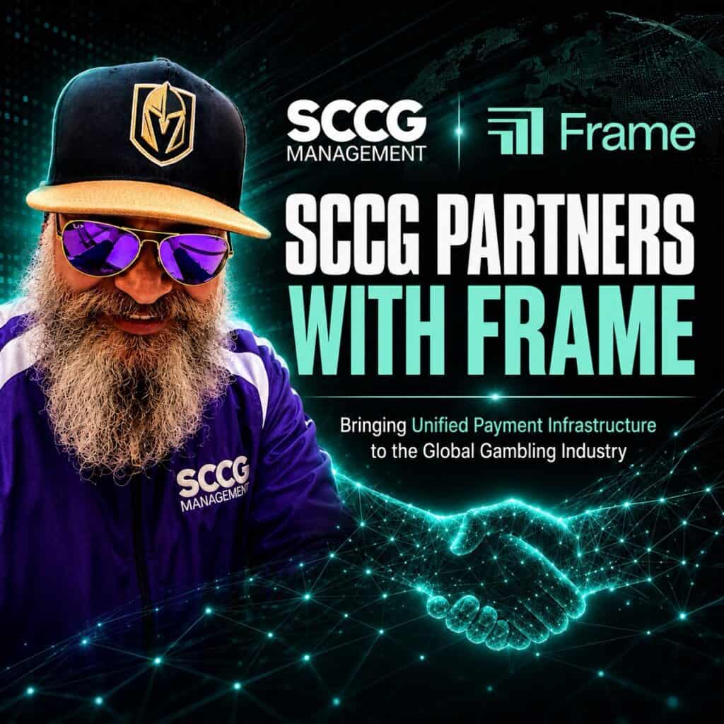 SCCG Management Partners with Frame to Bring Unified Payment Infrastructure to the Global Gambling Industry