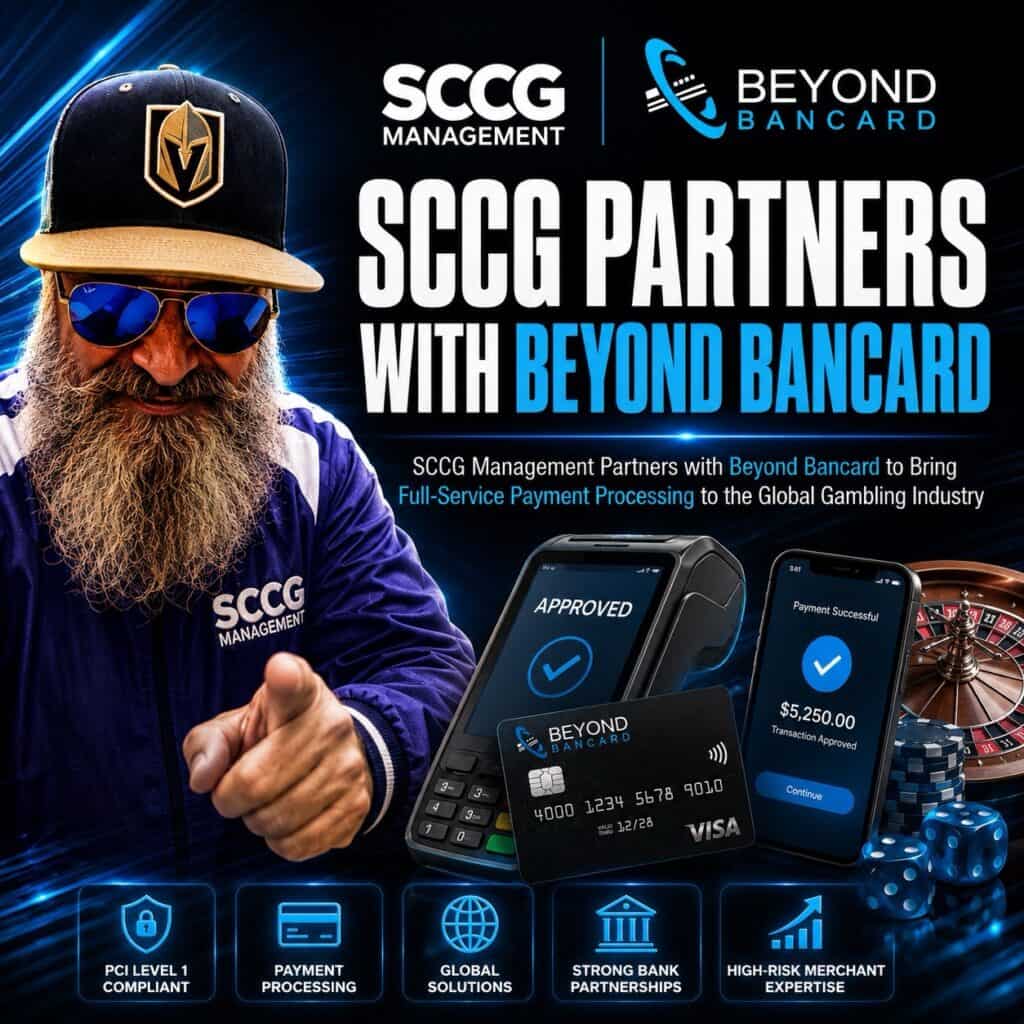SCCG Management Partners with Beyond Bancard to Bring Full-Service Payment Processing to the Global Gambling Industry