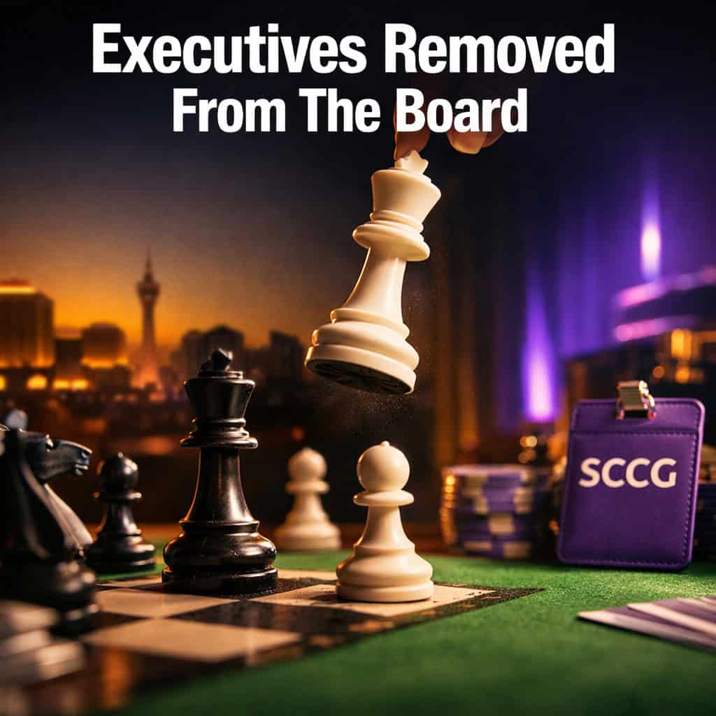 A single chess piece lifted from a green felt gaming table under dramatic lighting as surrounding pieces remain frozen in play.