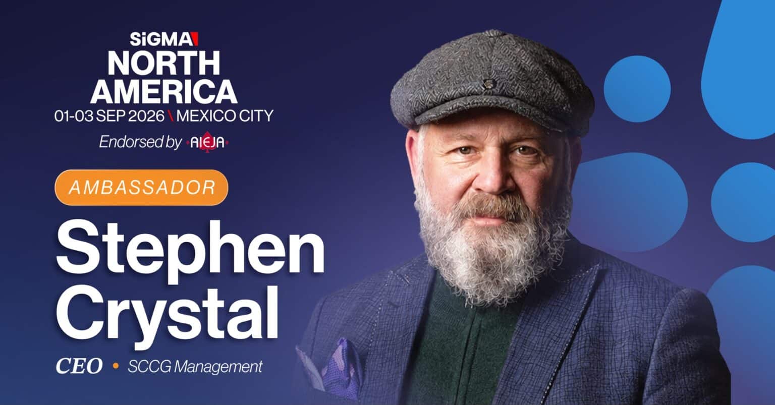 Stephen Crystal Named Ambassador for SiGMA North America 2026 in Mexico City