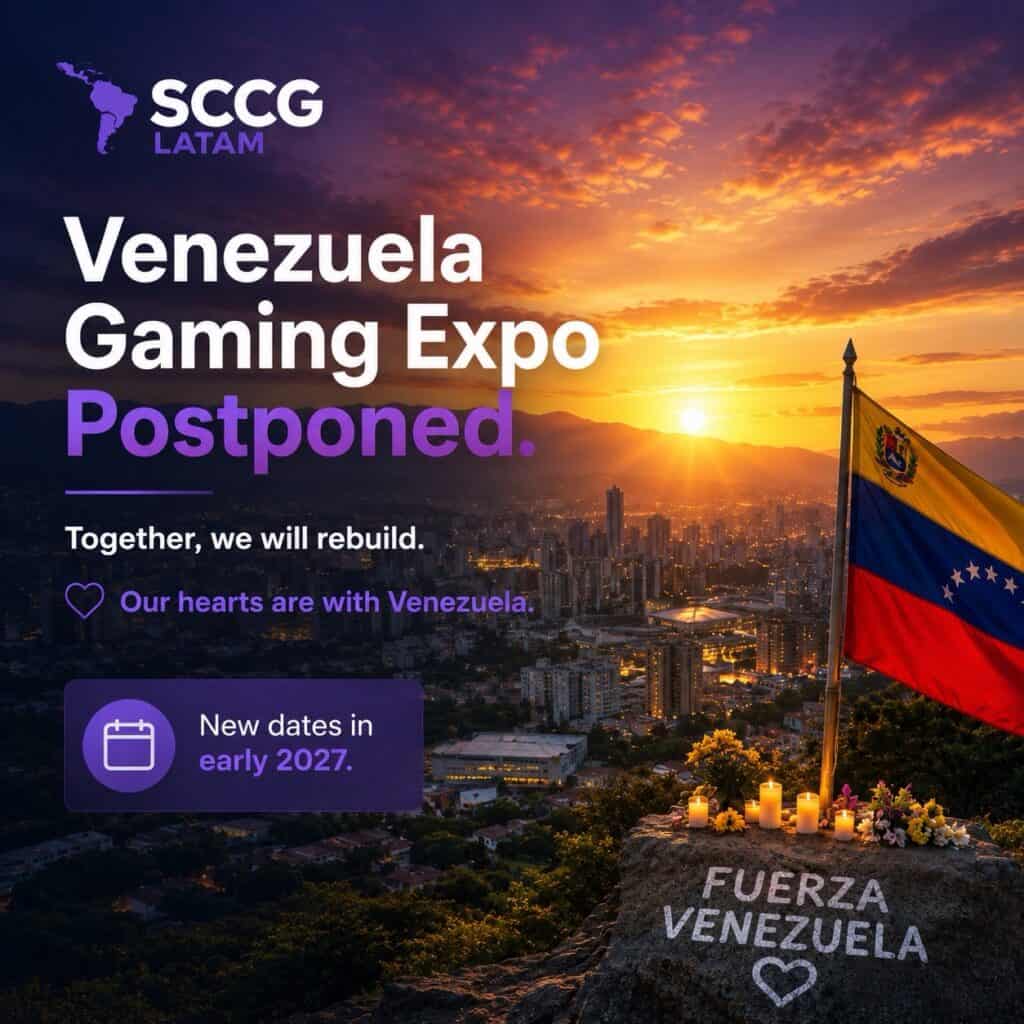 Venezuela Gaming Expo Postponed in Solidarity with the Venezuelan People