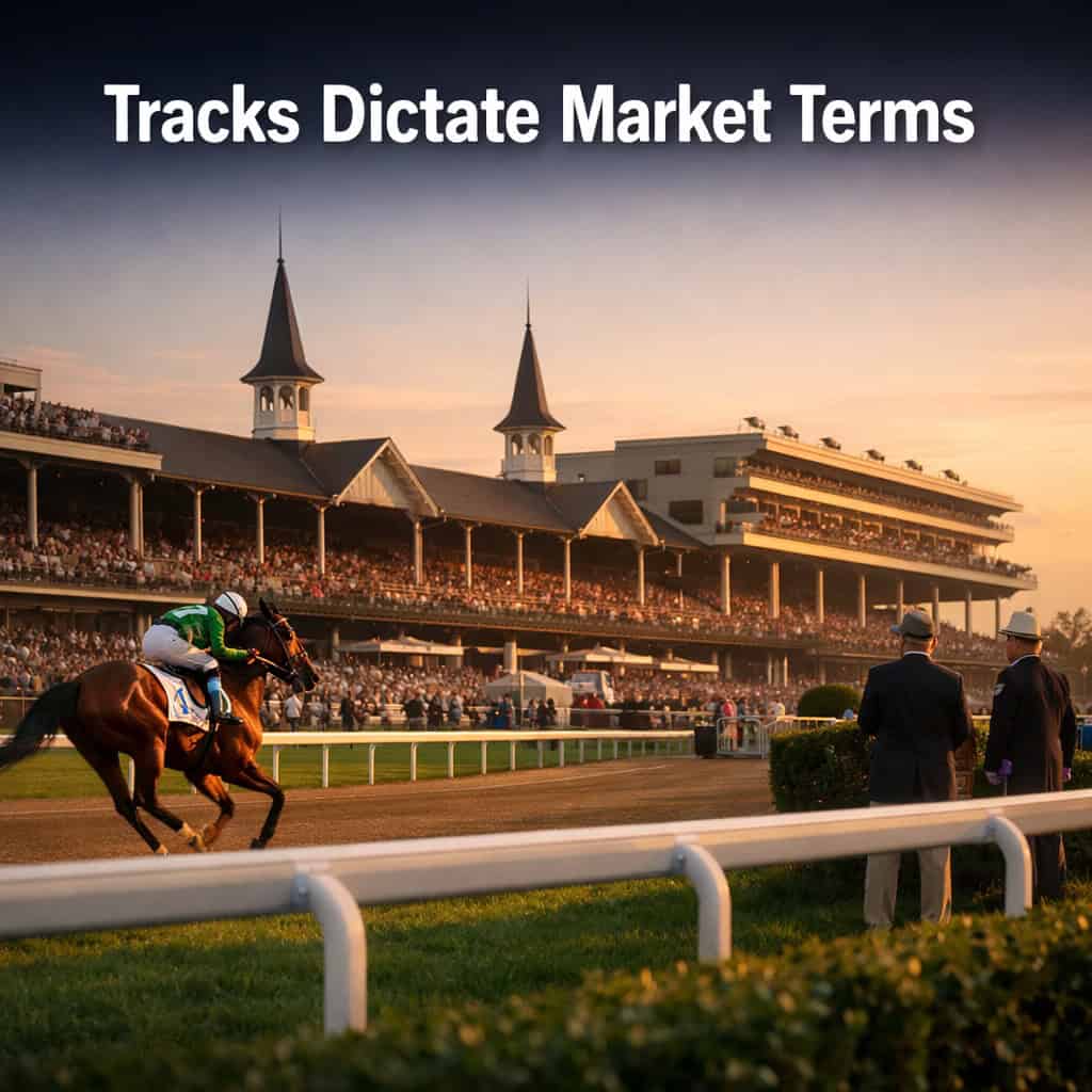 Horse Racing and Prediction Markets: The Only Industry That Can Negotiate from Strength