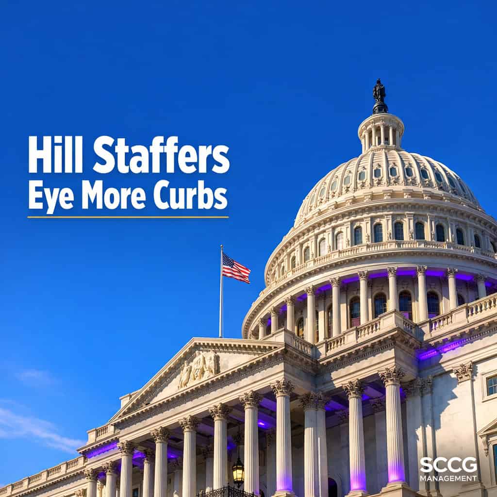 Bright commanding view of the United States Capitol building in strong daylight, conveying regulatory authority and impending limits on prediction markets.