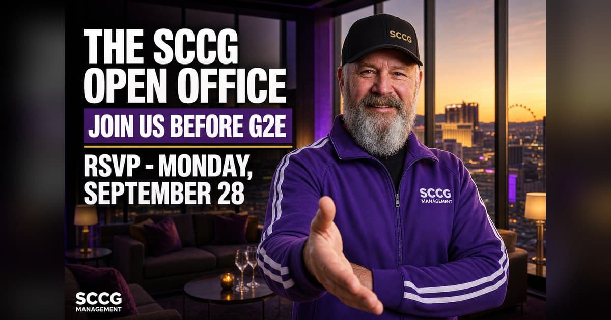 RSVP: The SCCG Open Office, Monday, September 28 — Before G2E 2026 Opens