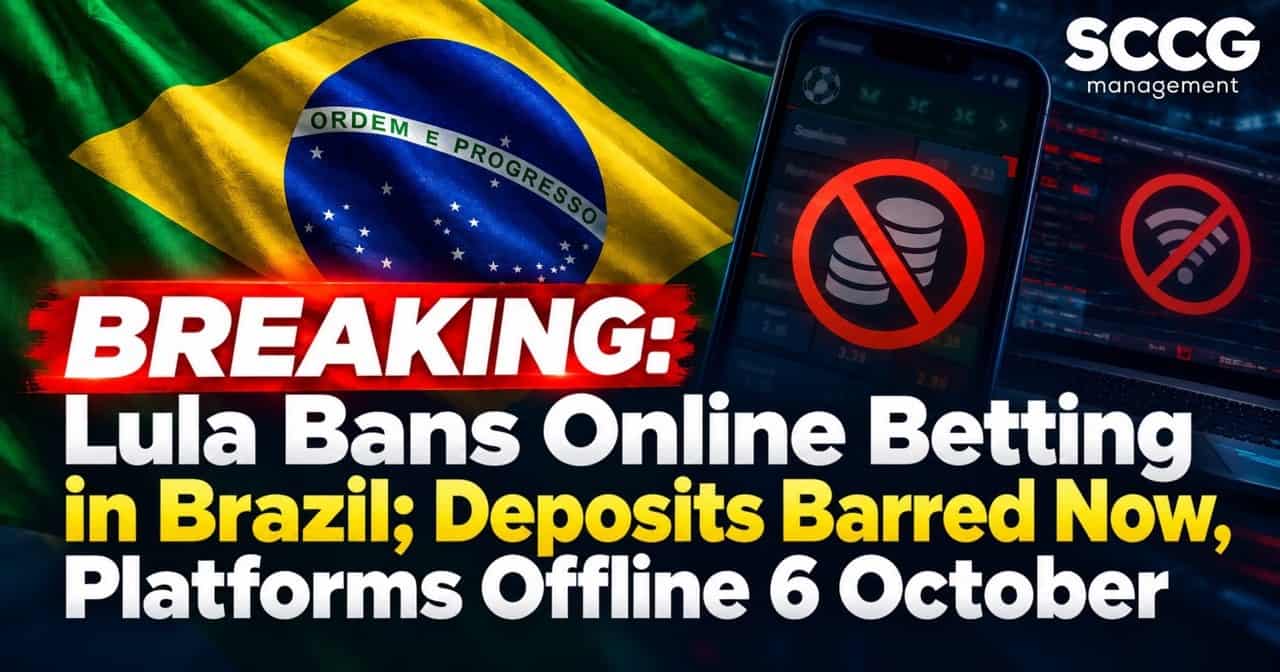 BREAKING: Lula Bans Online Betting in Brazil; Deposits Barred Now, Platforms Offline 6 October