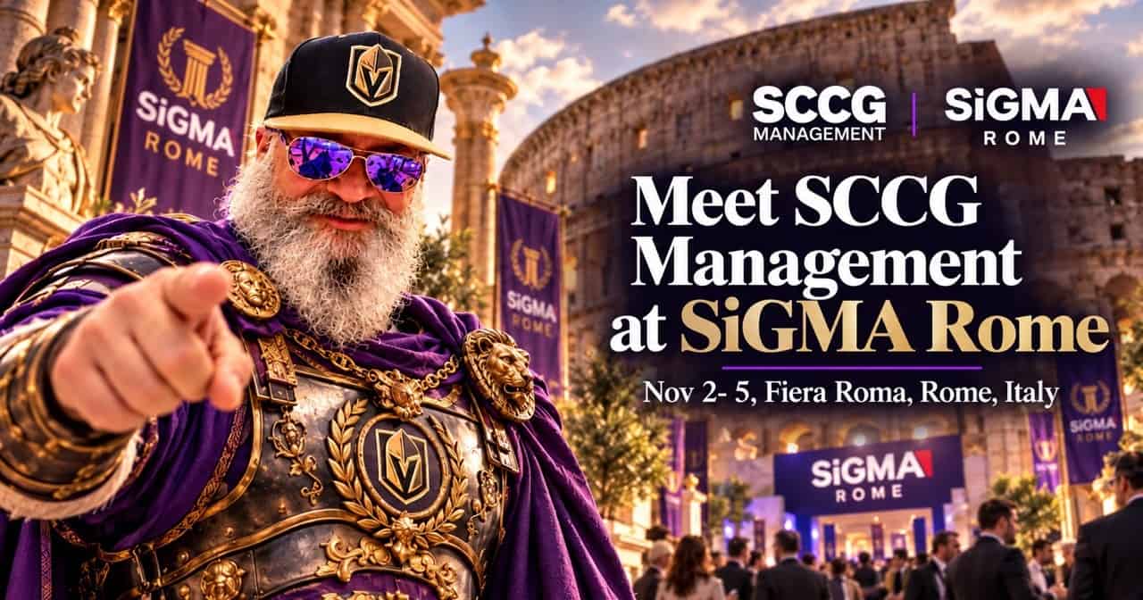 Meet SCCG Management in Rome: SiGMA World, 2-5 November