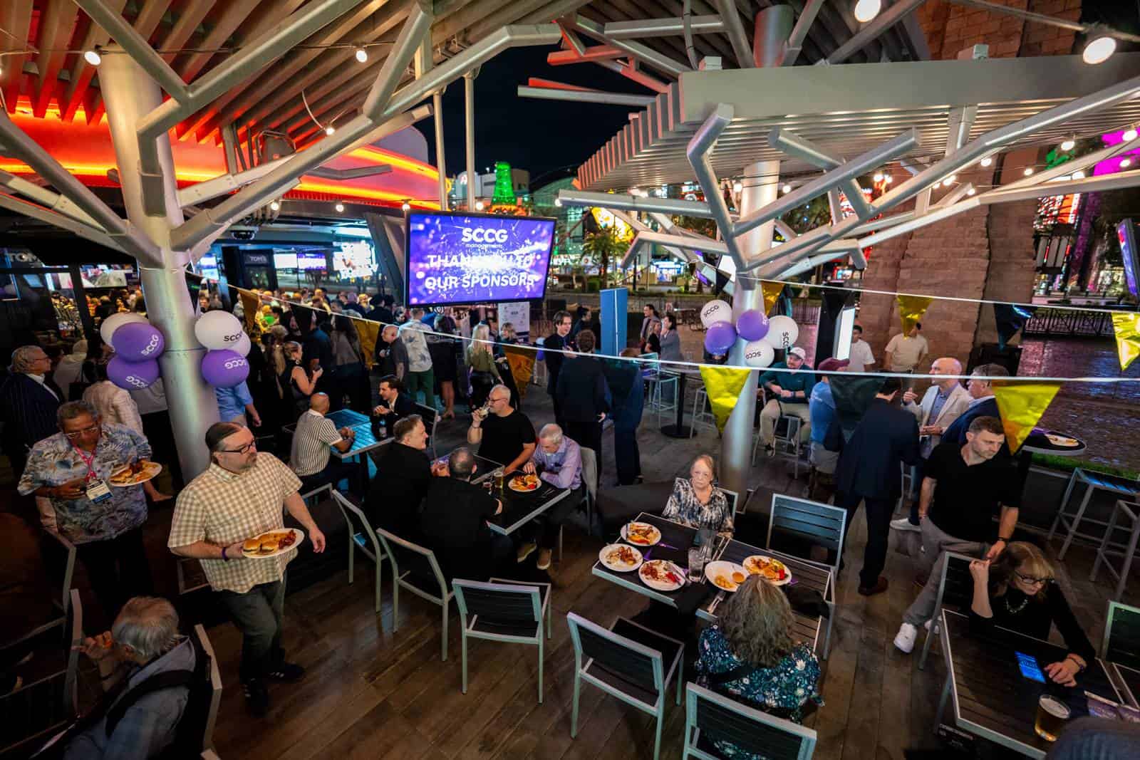 SCCG G2E Party 2026 at Tom's Watch Bar, Las Vegas