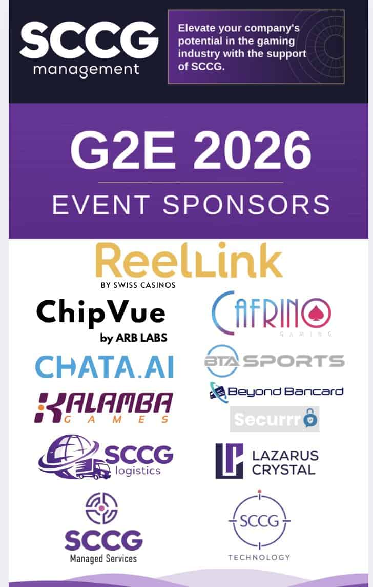 G2E 2026 event sponsors